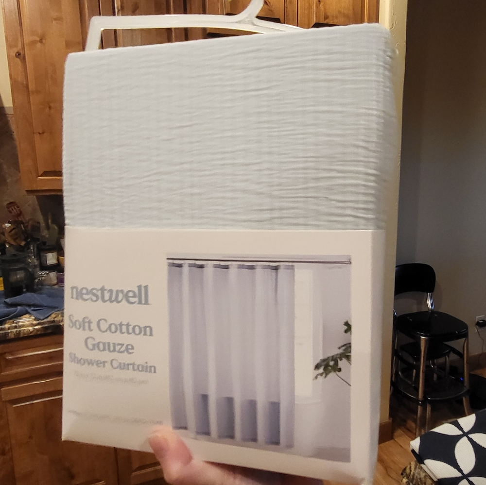 Organic Cotton Shower Curtain